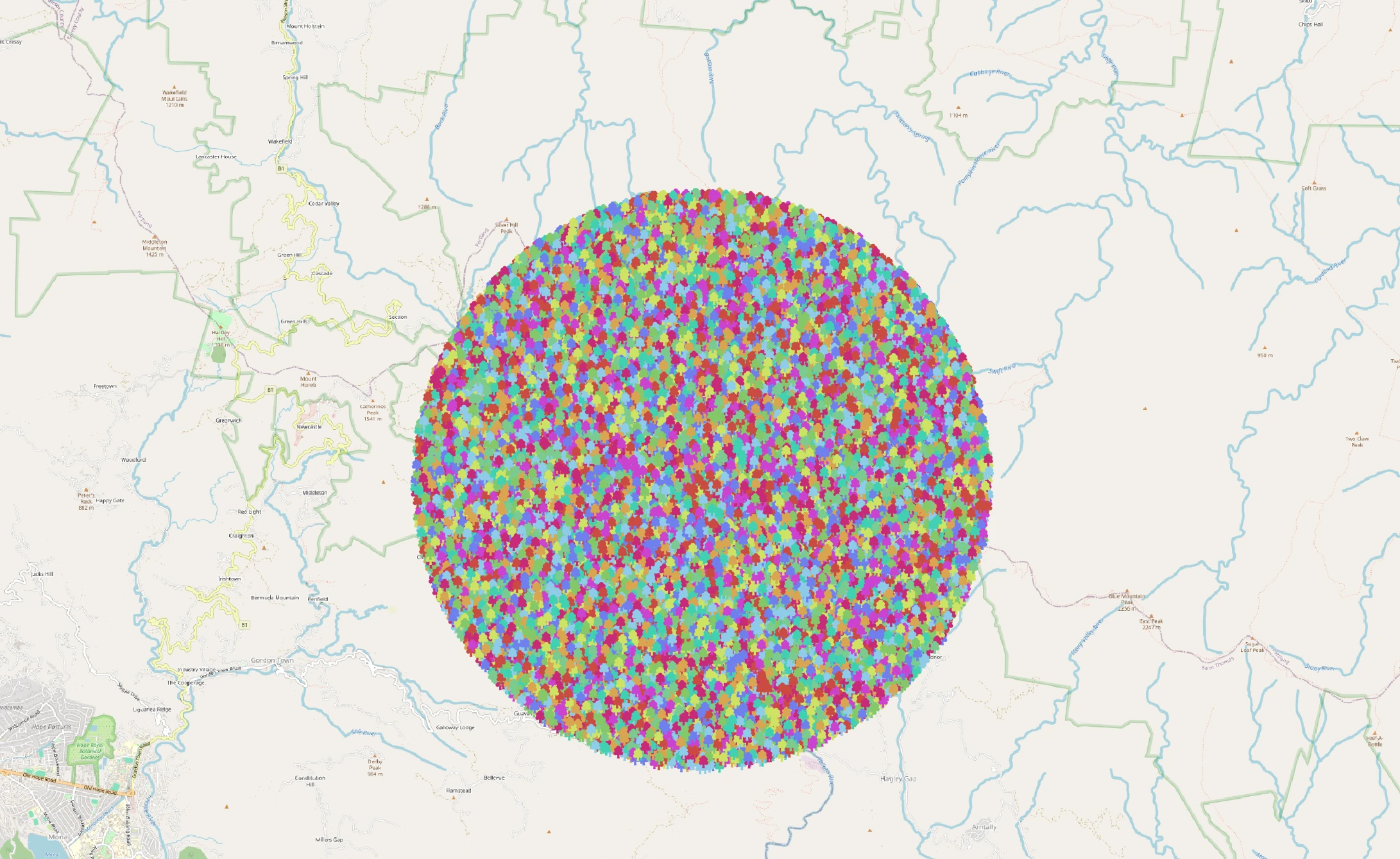Trees 'planted' in Westphalia